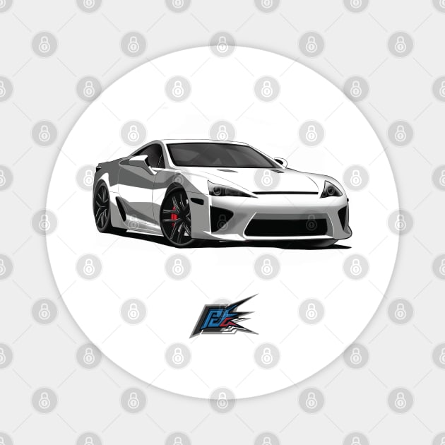 lexus lfa Magnet by naquash